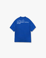 BLUE CRAFTED T-SHIRT