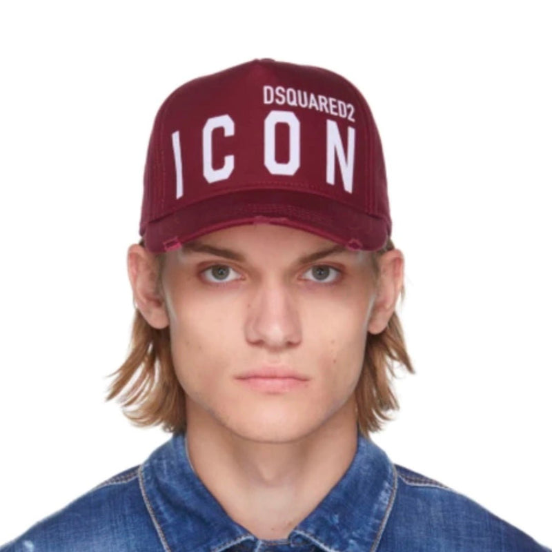 Dsquared2 Red Be 'Icon' Cap